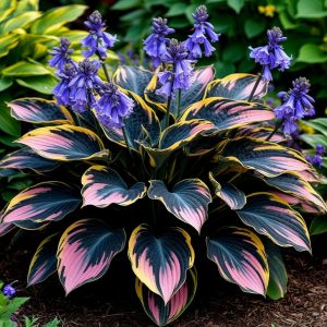 Хоста Пайн Эхо купить по цене от 699р. в интернет-магазине «Посадика» с доставкой почтой в в Киржаче и по всей России – [изображение №1].